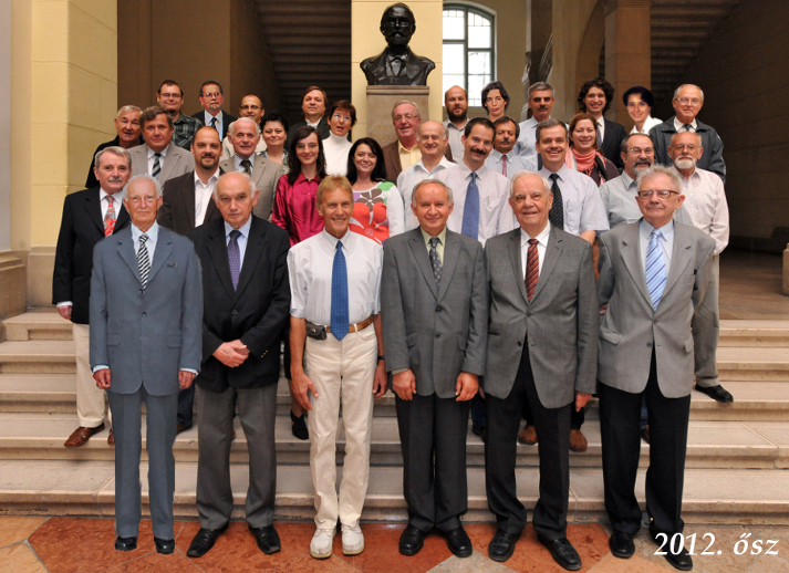 Staff of the department in 2012